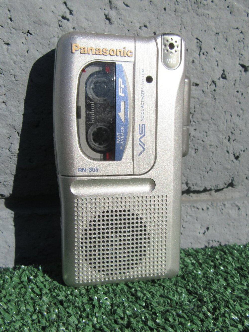Panasonic RN-305 Handheld Cassette Voice Recorder